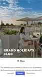 Mobile Screenshot of grandholidaysclub.com
